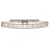 Long Curved Crystal Wall Light CH33