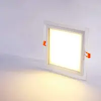 square panel light