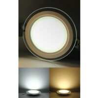 Round Glass Effect LED Panel Downlight