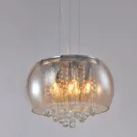 Amber Glass Modern Pendant Ceiling Light