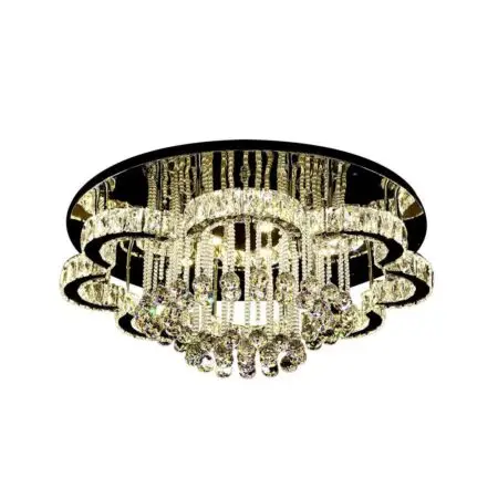floral flushed crystal Chandelier
