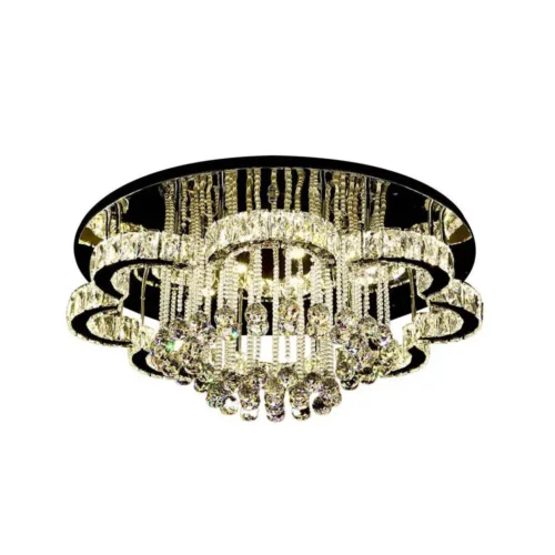 floral flushed crystal Chandelier