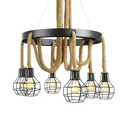 Rope Pendant Light