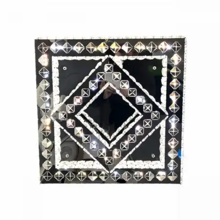 Dark Crystal Square Chandelier