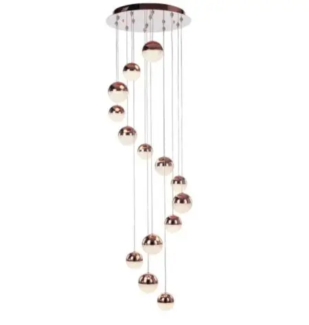 14 Light Spiral Cluster