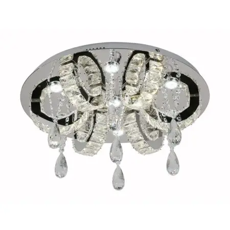 Ring Crystal Ceiling light