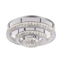 Clear Crystal Ring Chandelier - CH155