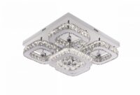 Clear Square Crystal Chandelier