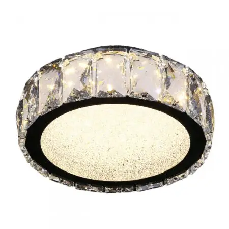 Circular Crystal Wall Light