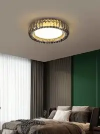 Circular flush ceiling light