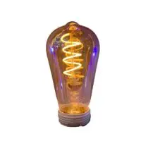 LED Filament Style Bulb Spiral Effect