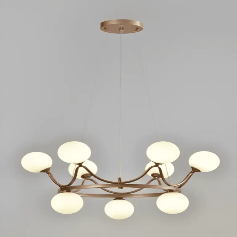 Opal Crown Chandelier Pendant Lamp - CP16