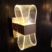 Gold Acrylic Bedroom Wall Lamp CP100