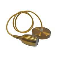 Gold Ceiling Pendant Light Holder DSY-DT-012