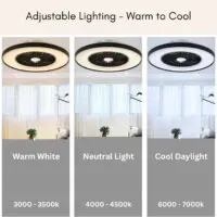 Adjustable Lighting - Warm to Cool White