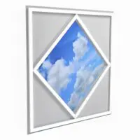 Diamond Shape Sky LED Ceiling Panel Light