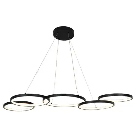5 Ring Hanging Pendant Chandelier CP121