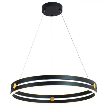Modern Hanging Dual Ring Chandelier CP139
