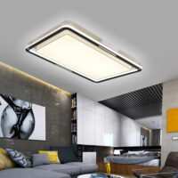 Modern Minimalistic Rectangle Flush Ceiling Light
