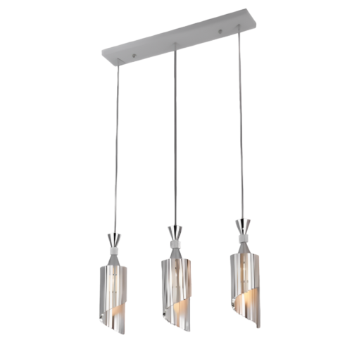 3 Large Chrome Ceiling Pendant Dining Lights CP108