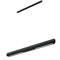 Modern Black LED Linear Sensor Dining Light