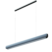 Modern Grey LED Linear 3CCT Dining Light