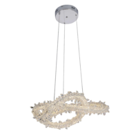 Hanging Ice Crystal Looped Chandelier CH14-580C