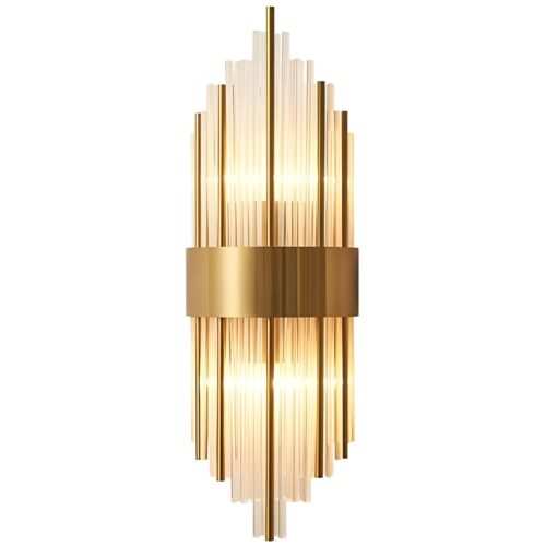 Luxury Brass Crystal Wall Light – CH191/4G